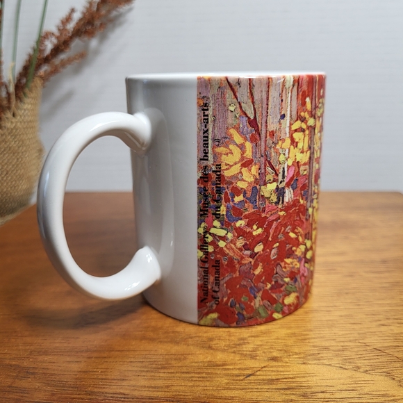 Vintage National Gallery of Canada Tom Thomson Artwork Coffee Mug 1995 - Picture 4 of 14